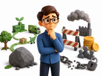 پرسشنامه استاندارد موانع بکارگیری مدیریت زنجیره تامین سبز
